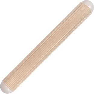 Leeonz Plastic Non-Stick Rolling Pin Cake Dough Roller for Baking Kitchen (Cream) Rolling Pin