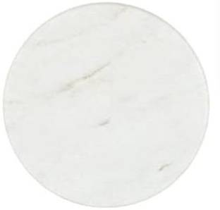 ArtGarh White Marble Chakla / Roti Maker Rolling Board For Kitchen Use/ Size 10 Inch. Board