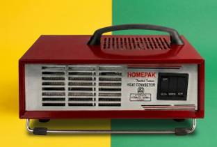HOMEPAK Bedroom copper fan room heater Majesty Rx -60 Degree work able 1000w/2000w Fan Room Heater