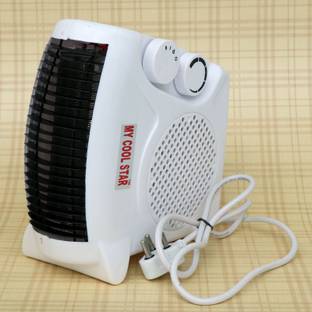 MY COOL STAR Room Heater For Home for 250 Sq. Feet|1000Watts/2000Watts Fan Room Heater