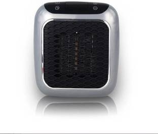 NUVIO Portable Electric Wall space Heater With Adjustable Thermostat and Timer Fan Room Heater