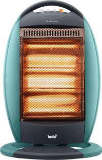 Indo 400/800/1200 Watts Halogen Room heater| 3 heat settings | 2 Years Warranty| Halogen Room Heater