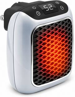 REGENTECOM Lightweight Wall Socket Warmer Fan Heater Digital Panel Model Fan Room Heater