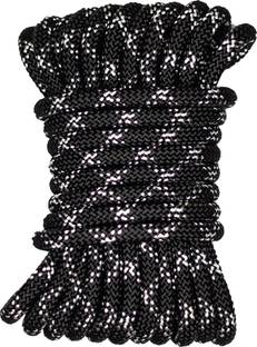 Fit Fusion Dynamic Kernmantle Nylon Rope For Outdoor Activities Black
