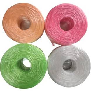 shi balaji Plastic Plastic Rope/SUTLI/Yarn/P.P Twin/Plastic Strings/CLOTHESLINE 500gm 4 Set Multicolor