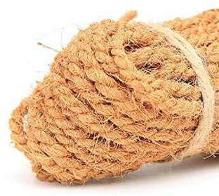 Desh ka bazaar Garden Coconut Fibre Twine - Rope- 34 feet Length - Pack of 2 Orange