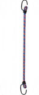 Quick Click Goods 6 Feet Heavy Duty Rope with Hooks | Bungee Cord Elastic Rope | Clothesline Multicolor