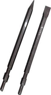 BOSCH Chisel with 17 mm hex shank & length 450 mm for 5 kg breaker and all 5,7 kg bosch and chinese breaker Rotary Bit Set