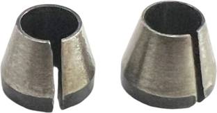 ADAWAT Carbon Steel 1/4 Collet Trimmer Cone (6 mm and 6.35 mm) Rotary Bit Set