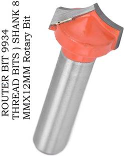 REIOENT CENTER OLOGO ROUTER BIT 9934 THREAD BITS SHANK 8 MMX12MM Rotary Bit Set