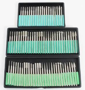 Digital Craft Diamond Burs 80 Pieces Professional Diamond HEAVY DUTY Rotary Bit Set
