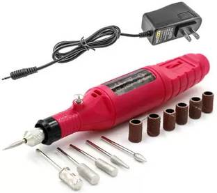 KP2 6 in 1 Professional Nail Kit Portable Manicure Pedicure Nail Rotary Bit Set Rotary Bit Set