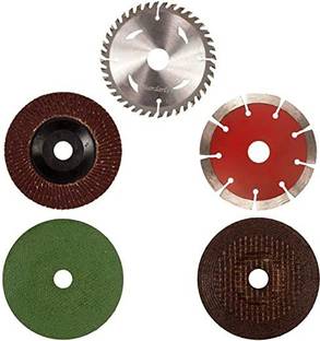 Thinkever 5 Blade set Rotating Tool For Rotary Metal Cutter Hand Tool Set Rotary Bit Set