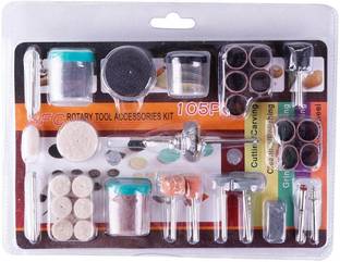 AASONS AASONS DIY Tools for Dremel Grinding Sanding Polishing Abrasive Drill Kit 105pc Rotary Tools Set Rotary Tool