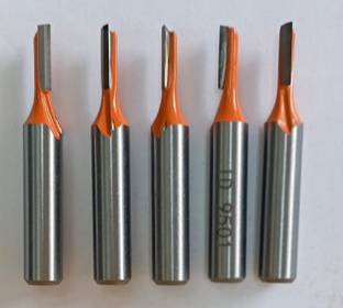 LIEUTENENT STRAIGHT ROUTER BIT 9501 [SHANK=8MM] X 4MM X [CUTTING BLADE=13MM] Rotary Bit Set