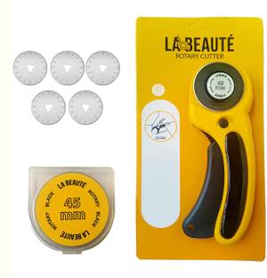 LaBeaute SKS-7 Combo Yellow Rotary Fabric Cutter