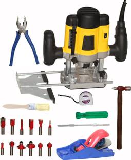 Digital Craft Multi-function Woodworking Carving, Trimming, Slotting Machine, Tools Electric Router Machine kit,5 Utility Tools,5Inch Hand Planer, Rotary Tool