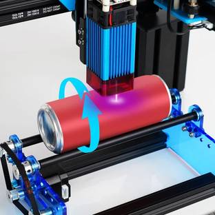 Yellow Tommy Yellow Tommy Rotary Roller Module – Y Axis Attachment for Engraving Cylindrical Items | Rotary Tool