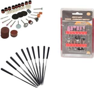 Digital Craft 105Pc Rotary Tools Set,10Pc 4x160 Needle File Set,12Pc Rotary Tools Set, 105Pc Rotary Tools Set,10Pc 4x160 Needle File Set,12Pc Rotary Tools Set, Rotary Tool