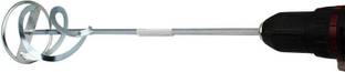 RanPra 15"x 3" Steel Silver Mini Mixture rod for 20 mm , 26 mm drill machine Rotary Tool