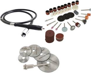 Digital Craft 3 Items : Grinder Shaft 6Pc Circular Saw Blade 105Pc Rotary Tool Set Rotary Tool