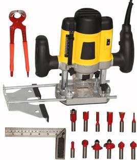 Digital Craft Electric Router Machine kit,8"Inch Pincer Plier,6"Try Square,, Rotary Tool