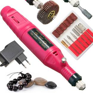 HIKIN SUPERMARKET Electric Nail Polishing Machine, Nail File Nail Tips Manicure Pedicure Machine Finger Toe Care Nail Tips Nail Care, Nail Polishing Machine Pedicure Machine Set Rotary Tool