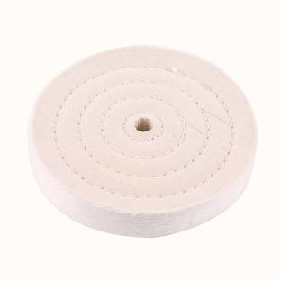 GSK Cut Soft Cotton Buffing Wheel 8 inch Polishing Pad Buffer Polish Grinder Pad (50 Ply) Rotary Tool