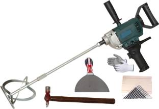 Digital Craft 1200W Industrial Mixer Paint Cement Paint Putty Mixing Machine Paint Mixing Machine,Hammer 200 gm,Scraper Rotary Tool