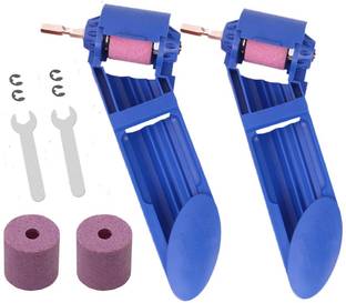 NITYA Grinding Iron Drills Width Range 2-12.5mm?2 pack) Drill Bit Sharpener Portable Diamond Drill Bit Rotary Tool
