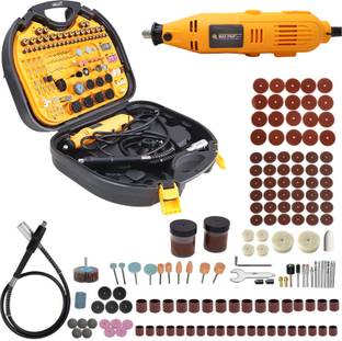 Maf Pro MG2525 Mini 252 Pieces Die Grinder Kit with Flexible Shaft Variable Speed Rotary Tool