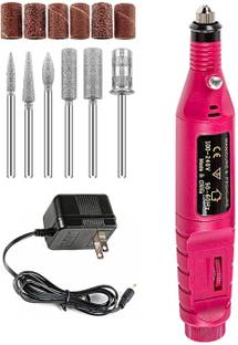 HIKIN SUPERMARKET Nail Drill Machine 20000 RPM Professional Nail Drills for Acrylic Nails Gel Gel Remover Nail Tools,Acrylic Nail Kit,File Finger,Portable Electric Nail Drill Rotary Tool