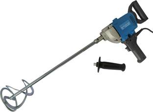 DUMDAAR WITH 6 MONTHS WARRANTY 100% Copper winding 1250W Heavy duty Electric Paint Mixer Cement Putty Paste Feed Mixer with Blender Multipurpose Stirring Machine Rotary Tool Rotary Tool