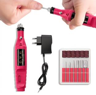 RanPra NAIL DESGINER 3MM NAIL DESGIN TRIMMING MACHINE WITH DAIMOND BITS AND GRINDING PADS Rotary Tool