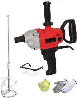 Digital Craft Industrial Adjustable Dual Speed Mixer Handheld Paint Cement Plaster Mortar Coating Powder Mixing Machine Rotary Tool