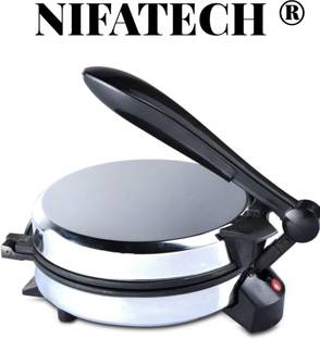 NIFA TECH ® Electric Automatic Roti Maker Machine with 1100 Watts Roti/Chapati/Parathas WA Roti and Khakra Maker