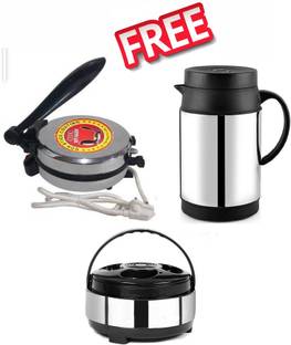 OTC Combo Pack With Electric Non Stick Z-18 Roti and Khakra Maker