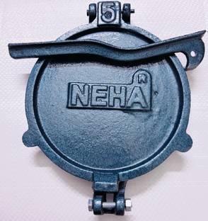 Neha Roti Press Maker Machine For Making Chapati Puri & Manual Hand Press with Handle Roti and Khakra Maker