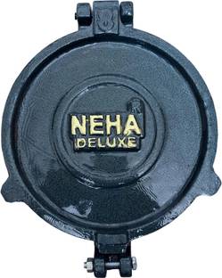 Neha 8.5'' Cast Iron Press Heavy Model Stainless Steel Puri Press Machine with Handle Roti and Khakra Maker