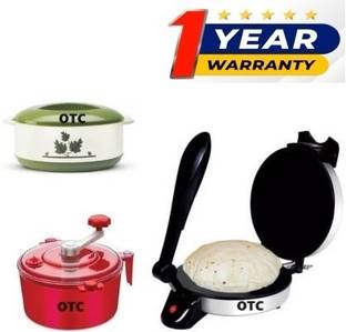 OTC Combo Of RM-2800 Electric Non Stick 1 Year Warranty CNM-17 Roti and Khakra Maker