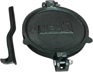 Neha Manual Hand Press with Handle for Home and Kitchen for Making Papad Heavy Roti and Khakra Maker
