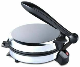 Eco Shopee Non Stick R-1635 Electric K-Silver Roti and Khakra Maker