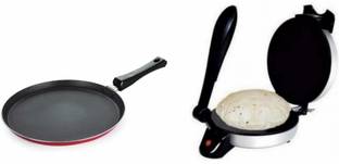 Viyasha ® Combo Pack Of Dosa Tawa AAA Quality 1 years warranty Model RT Roti and Khakra Maker