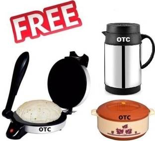 OTC Combo Of RM-3100 Electric Non Stick 1 Year Warranty CPM-36 Roti and Khakra Maker