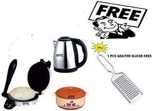 OTC Combo Of RM-3100 Electric Non Stick 1 Year Warranty CPM-27 Roti and Khakra Maker