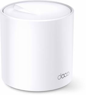 TP-Link Deco X20 Mesh Router 2.4 GHz, 5 GHz 1800 Mbps Wifi Speed Dual Band Internal Antenna Ethernet (...