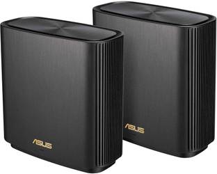 ASUS ZenWiFi AX (XT8) 2 Pack Mesh Router 2.4 GHz, 5 GHz 6600 Mbps Wifi Speed Tri Band Internal Antenna...