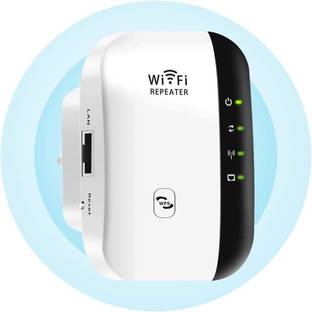 ROCKTECH WiFi Range Extender Signal Booster WiFi Range Extender 2.4 GHz 300 Mbps Wifi Speed Single Ban...