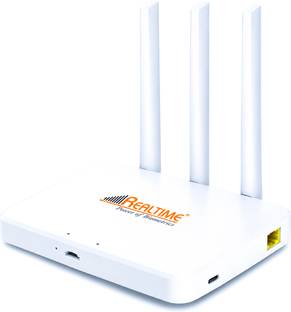 REALTIME Power of Biometrics W8+ 5G WIFI Router 2.4 GHz high Speed internet home router Router 2.4 GHz...