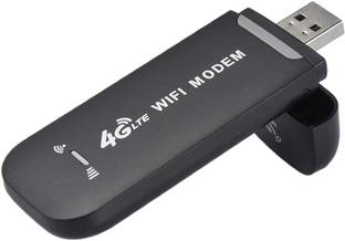 MARS Wi-Fi Data card 4G LTE Wireless USB Dongle Stick with All SIM Network Support 4G Router 2.1 GHz 150 Mbps Wifi Speed Dual Band Internal Antenna MiFi (Sim Based)